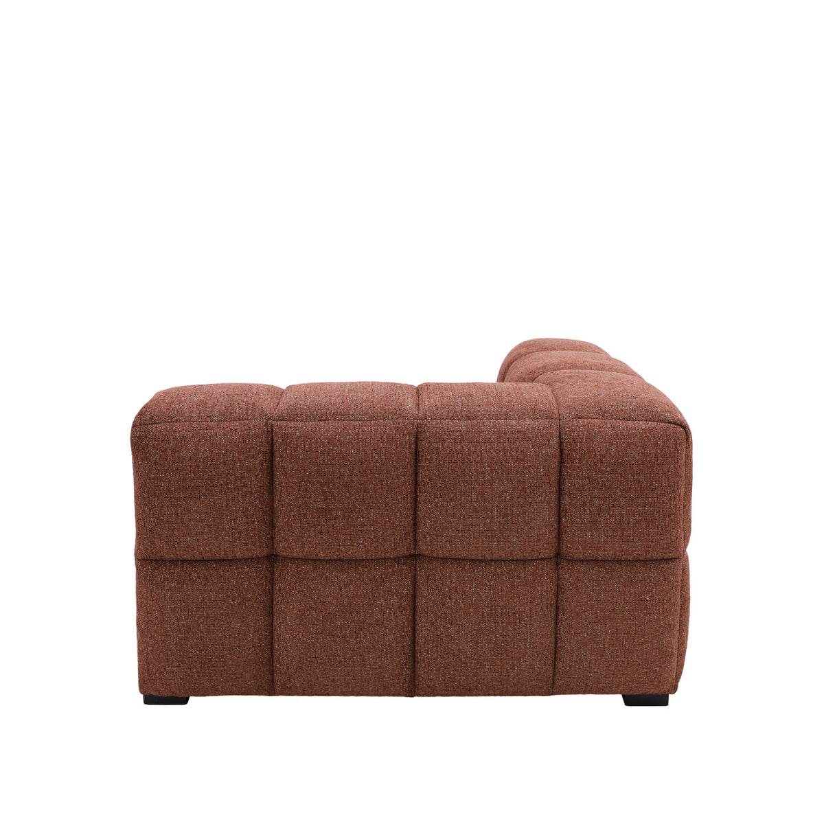 Manhattan Modular LH Armchair - Burnt Sienna