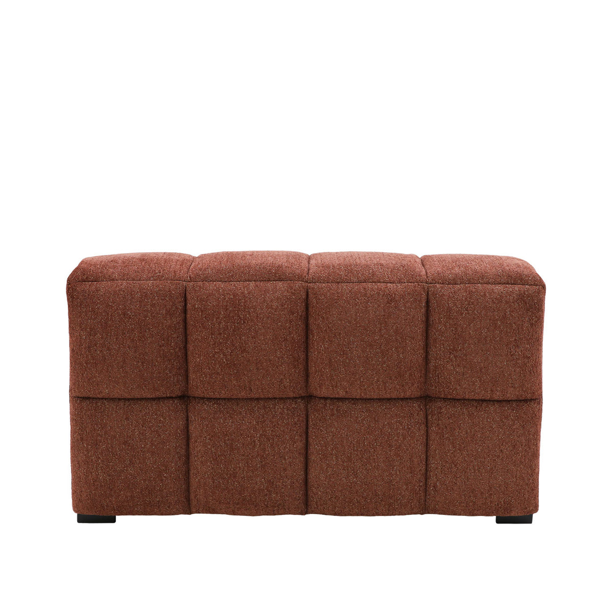 Manhattan Modular Sofa Armless - Burnt Sienna