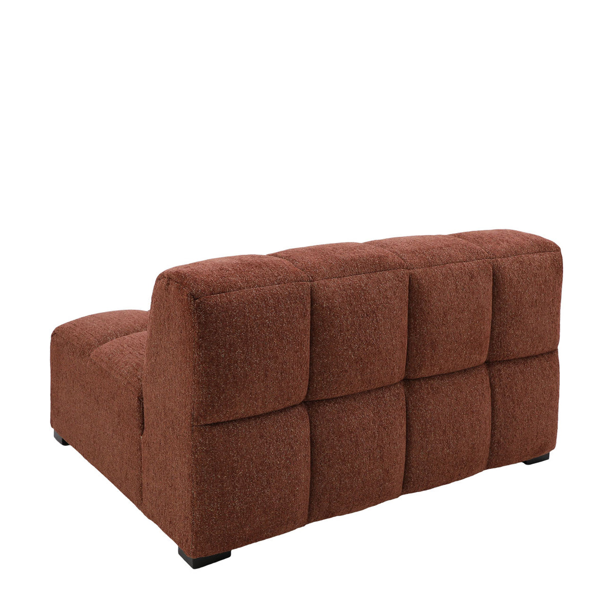 Manhattan Modular Sofa Armless - Burnt Sienna