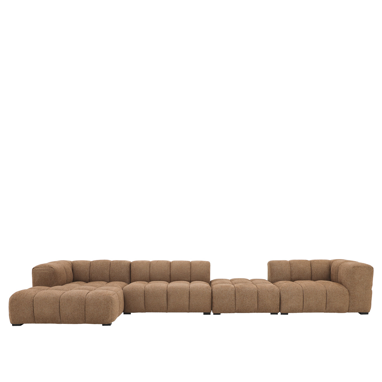 Manhattan Modular Ottoman - Fawn