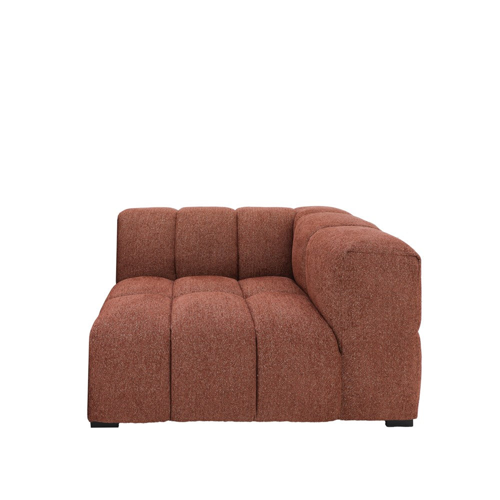 Manhattan Modular RH Armchair - Burnt Sienna