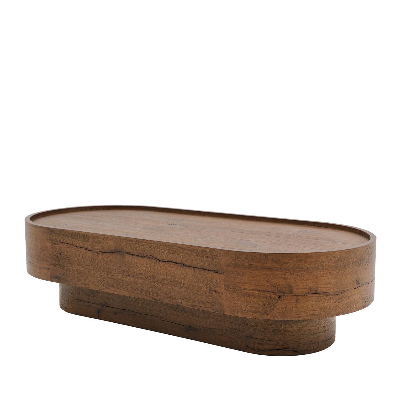 Orbit Coffee Table - Walnut Oak Veneer