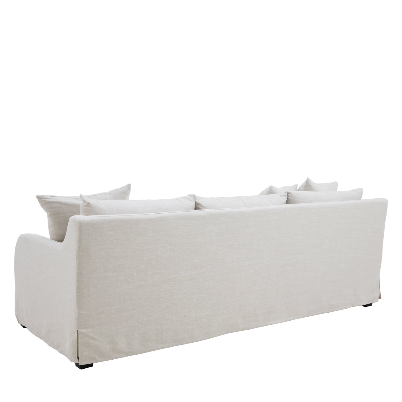 Eden 3 Seater Slipcover Sofa - Pearl Oat