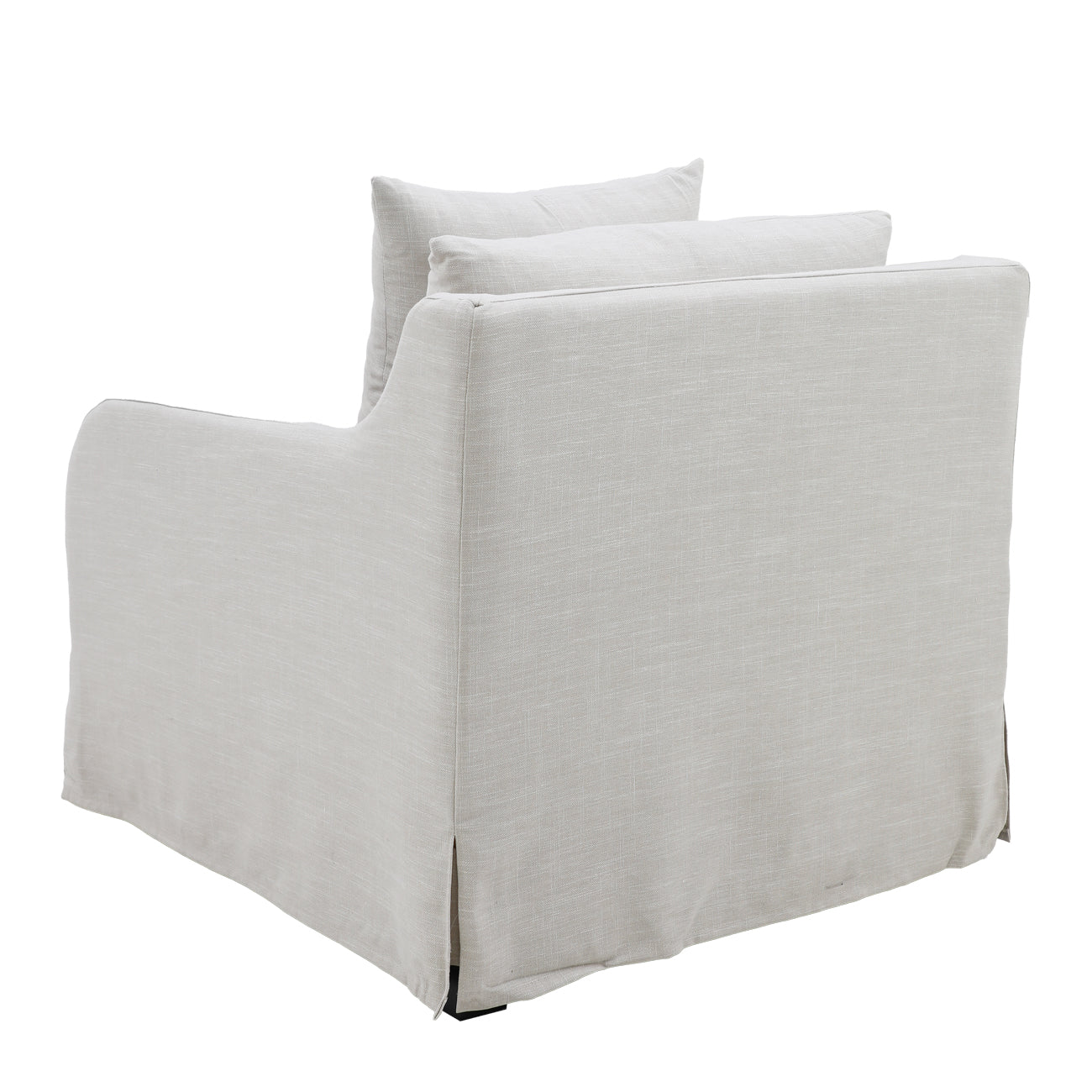 Eden Slipcover Armchair - Pearl Oat