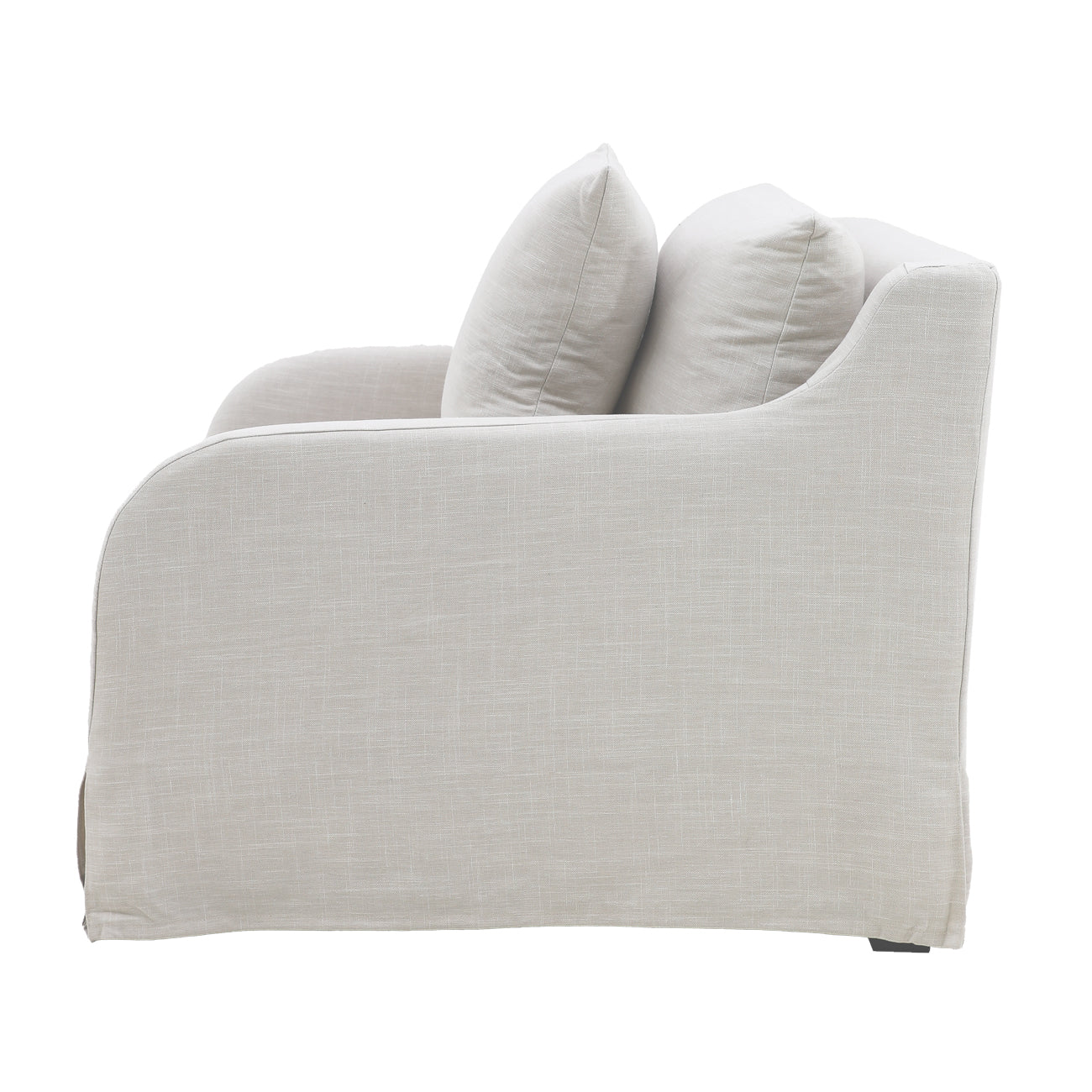 Eden Slipcover Armchair - Pearl Oat