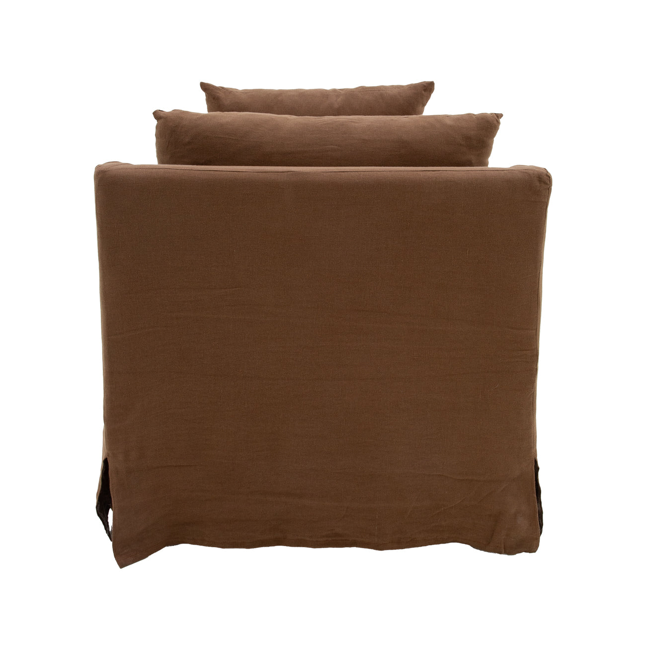 Eden Slipcover Armchair - Mocha