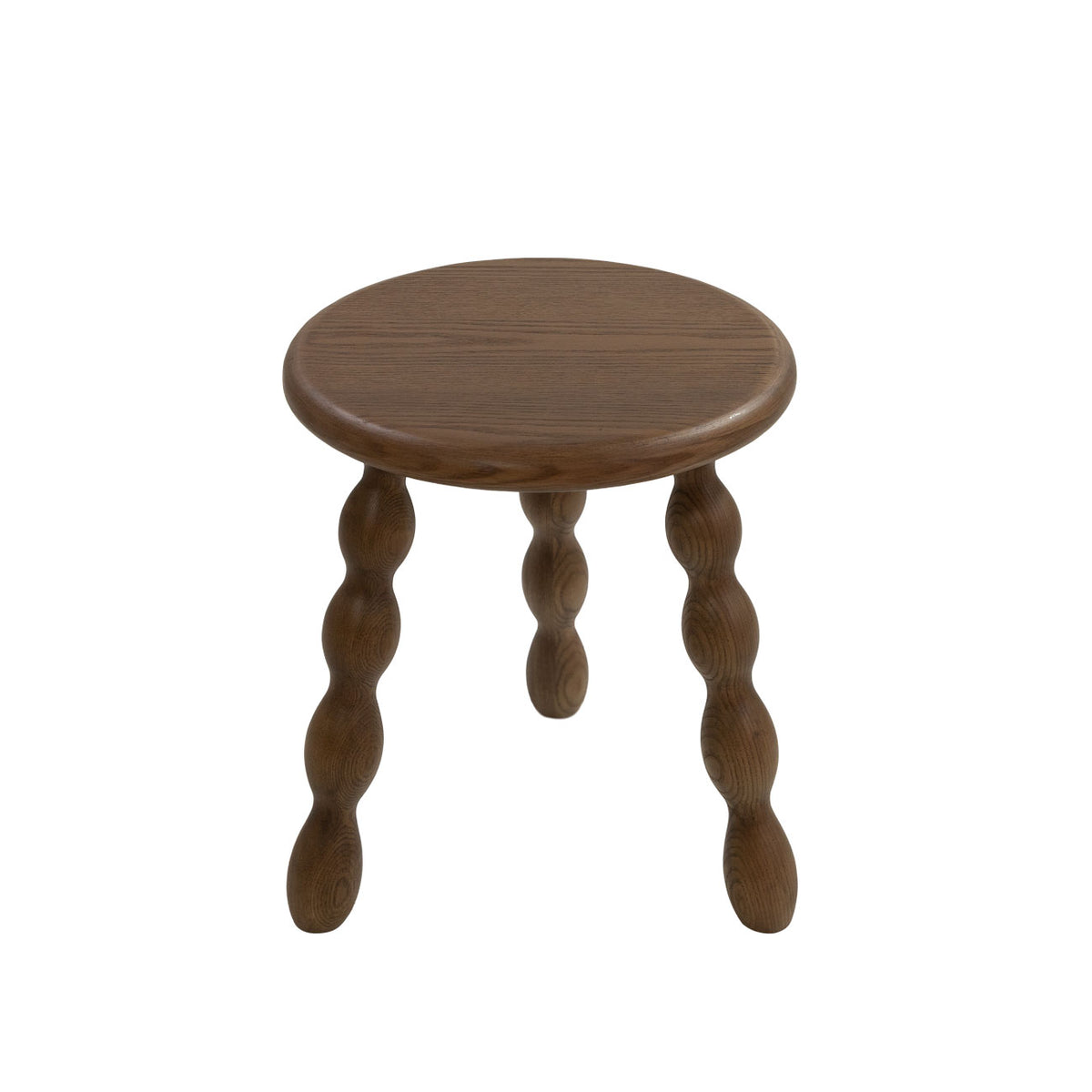 Bobbin Stool - Walnut Brown