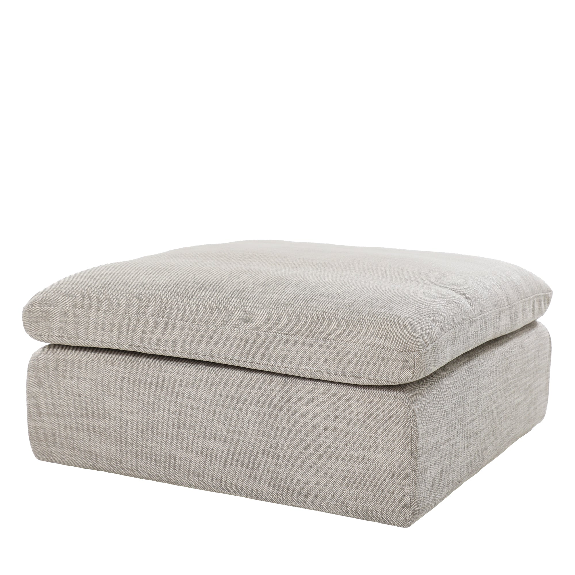 Float Modular Sofa Ottoman - JD Grounded Linen