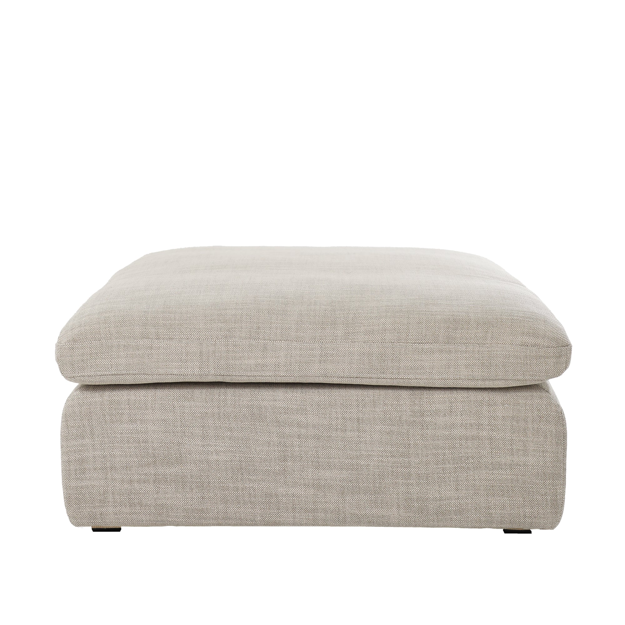 Float Modular Sofa Ottoman - JD Grounded Linen