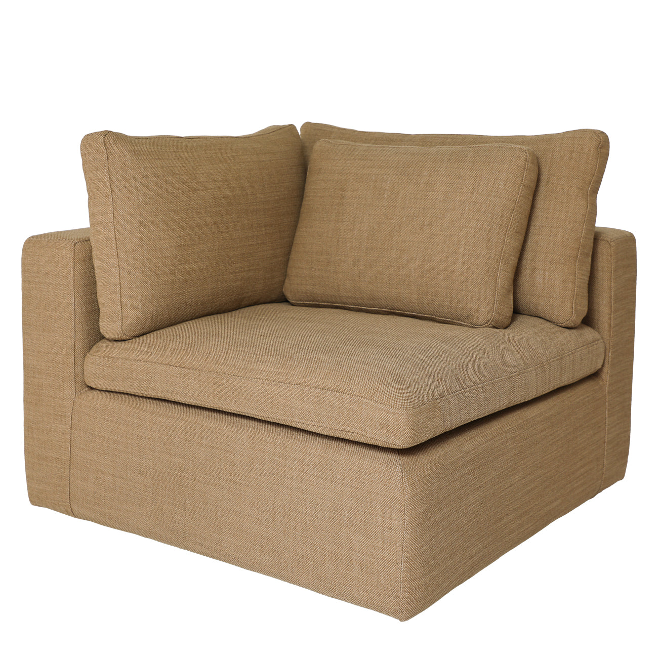 Float Modular Sofa Arm Corner - JD Grounded Bisque