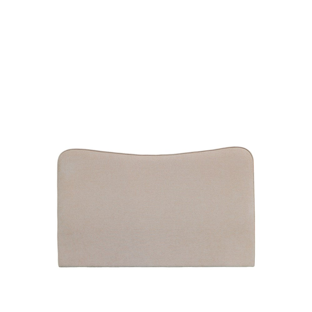 Harper Headboard Small/Queen - Beige - 130cm High
