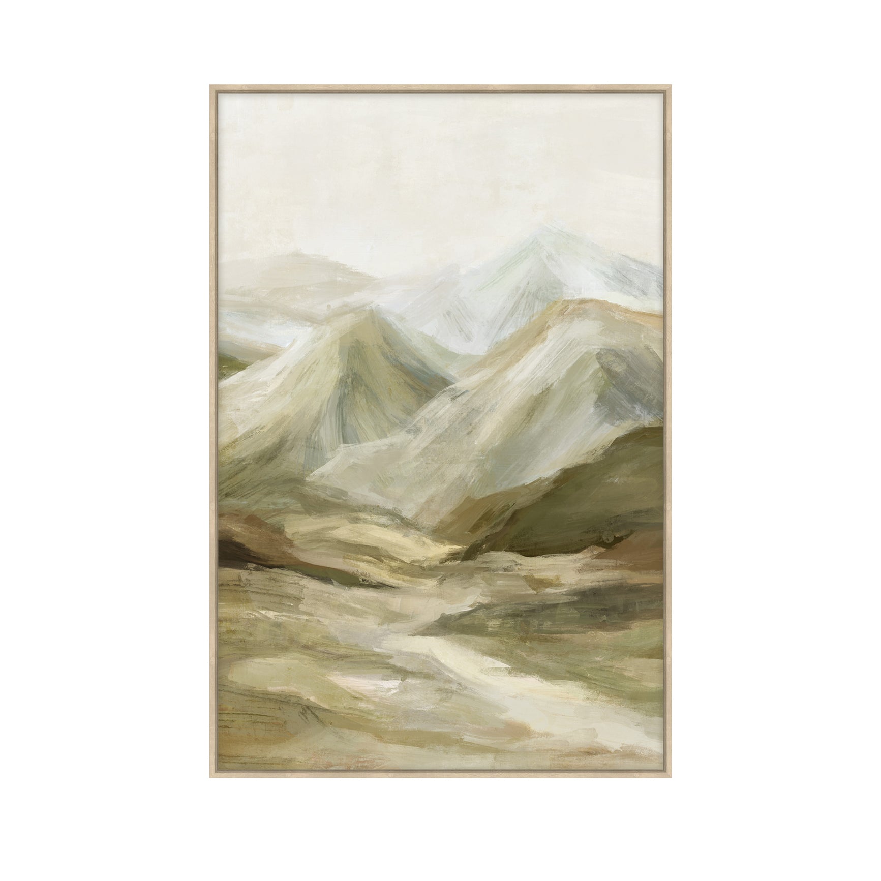 Ridge - Hand Embellished Framed Canvas