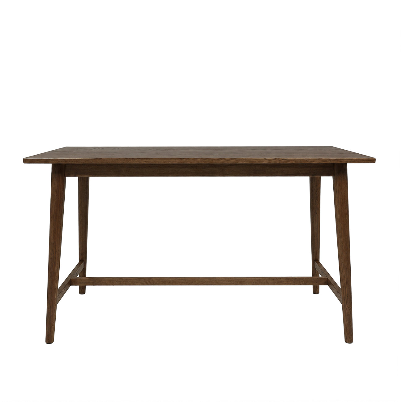 Vaasa Oak Bar Table - Walnut Brown