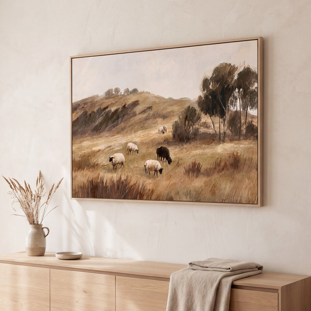 Rome - Hand Embellished Framed Canvas