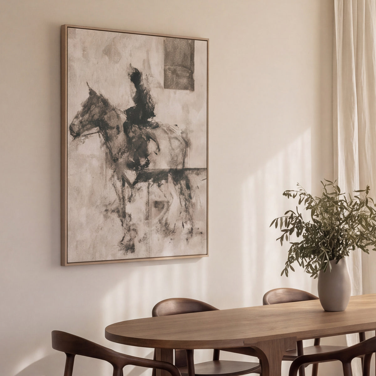 Brio - Textured Surface Framed Canvas