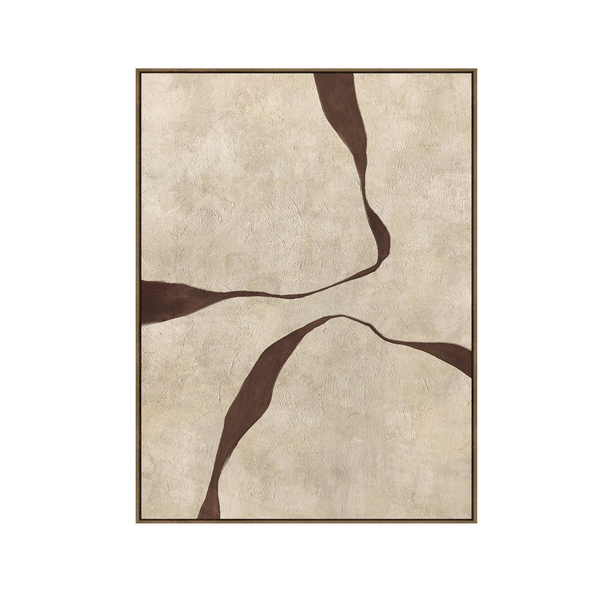 Taylor Set of 2 - Textured Surface Framed Canvas