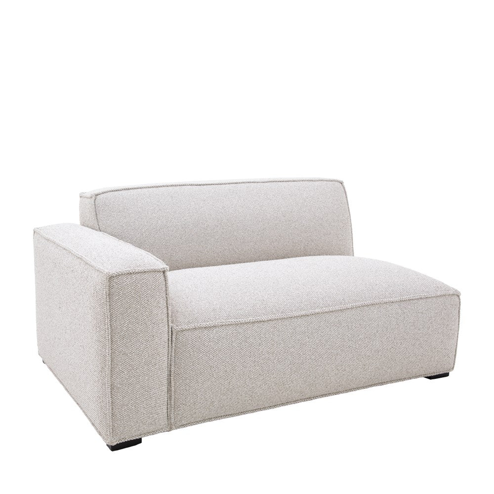 Tribeca Modular LH Armchair - Warm Alabaster