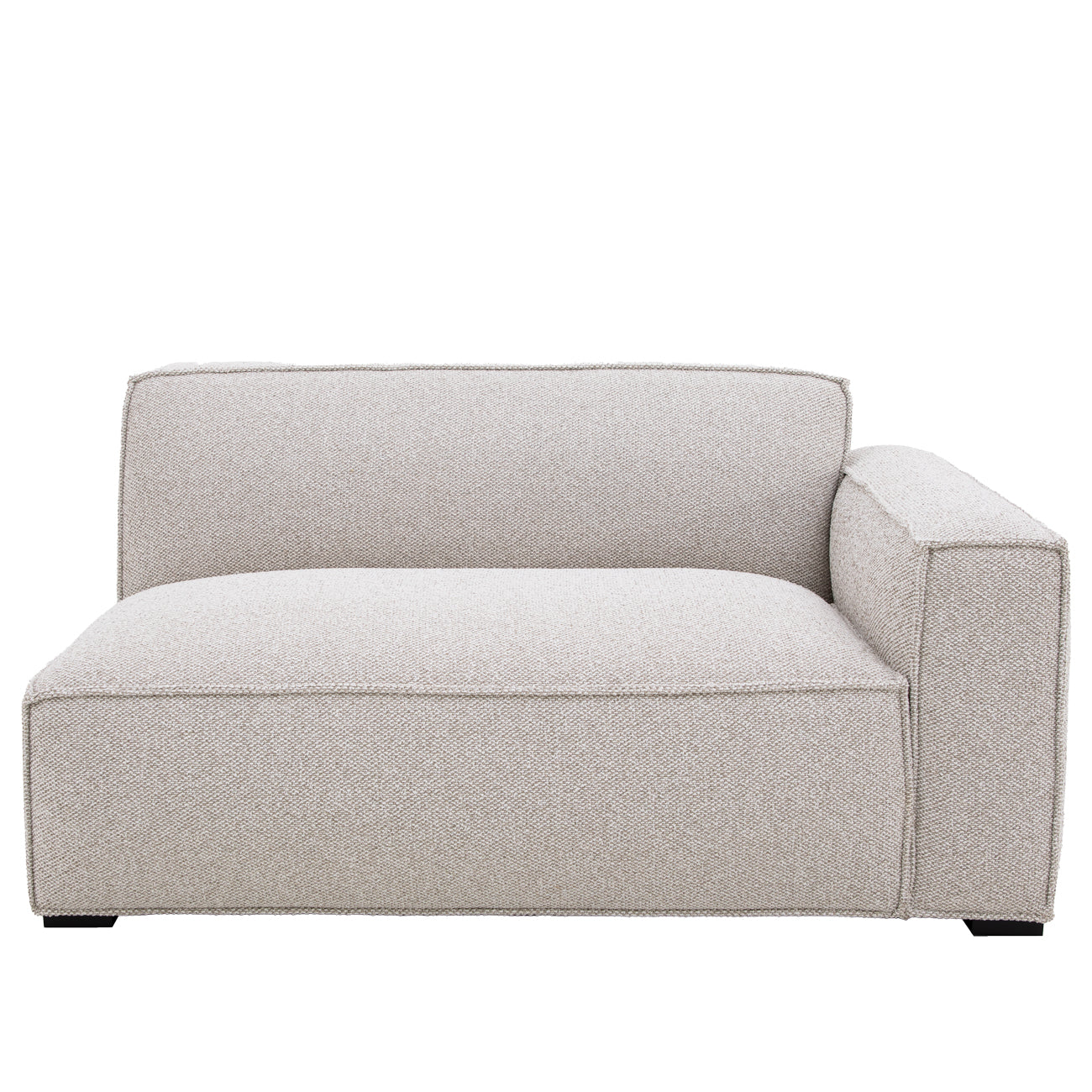 Tribeca Modular RH Armchair - Warm Alabaster