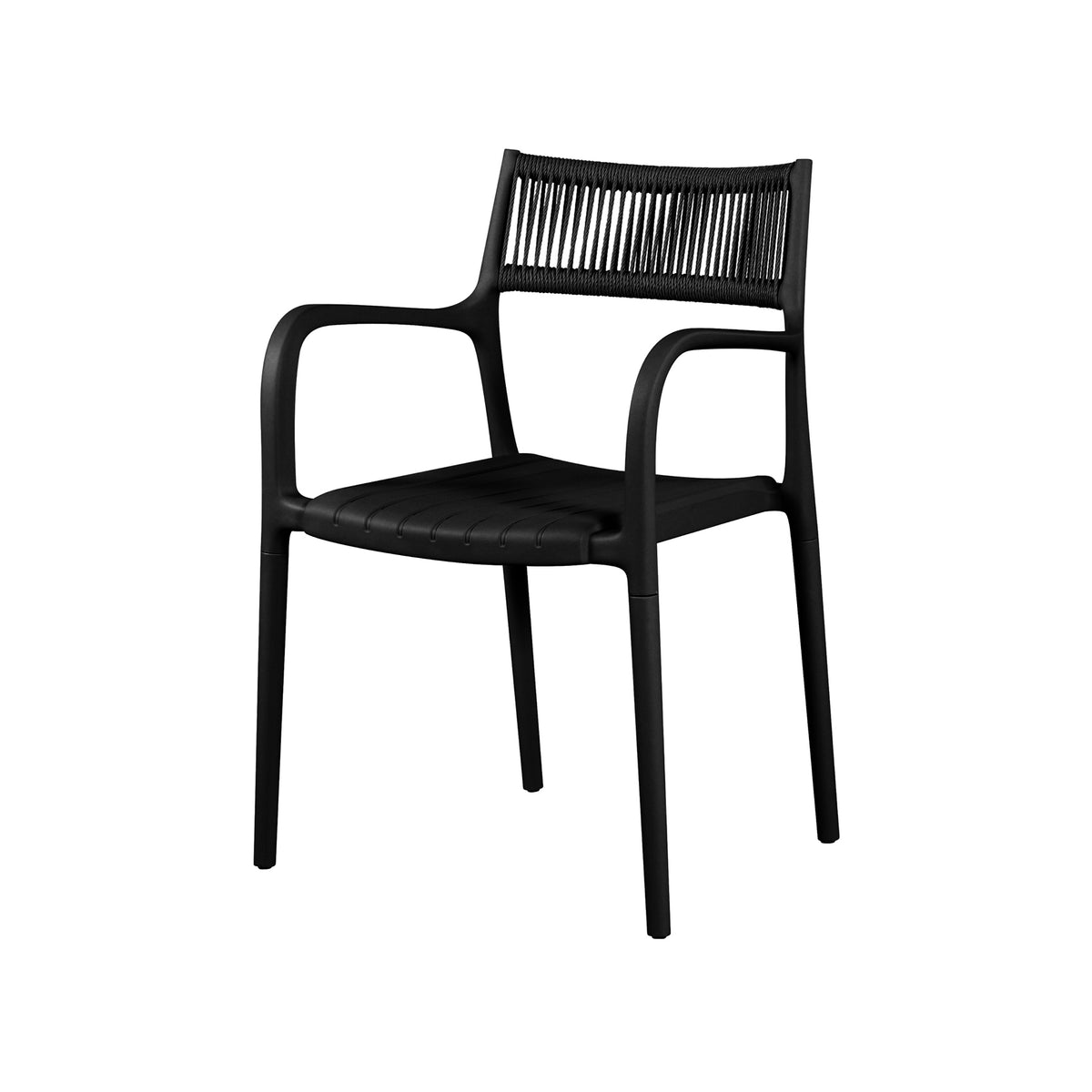 Oleo Outdoor Chair - Black