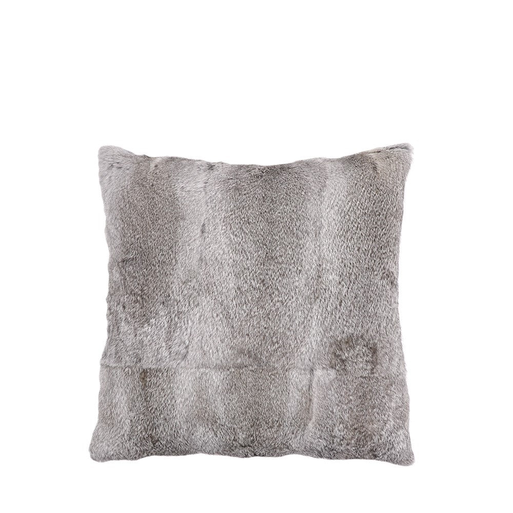 Arctic Rabbit Cushion Cover Full Skin Grey
