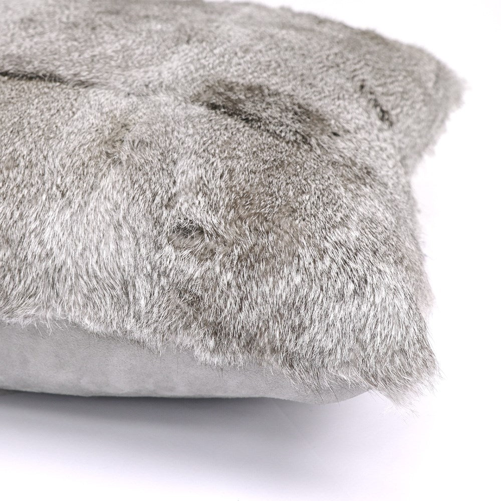 Arctic Rabbit Cushion Cover Full Skin Grey
