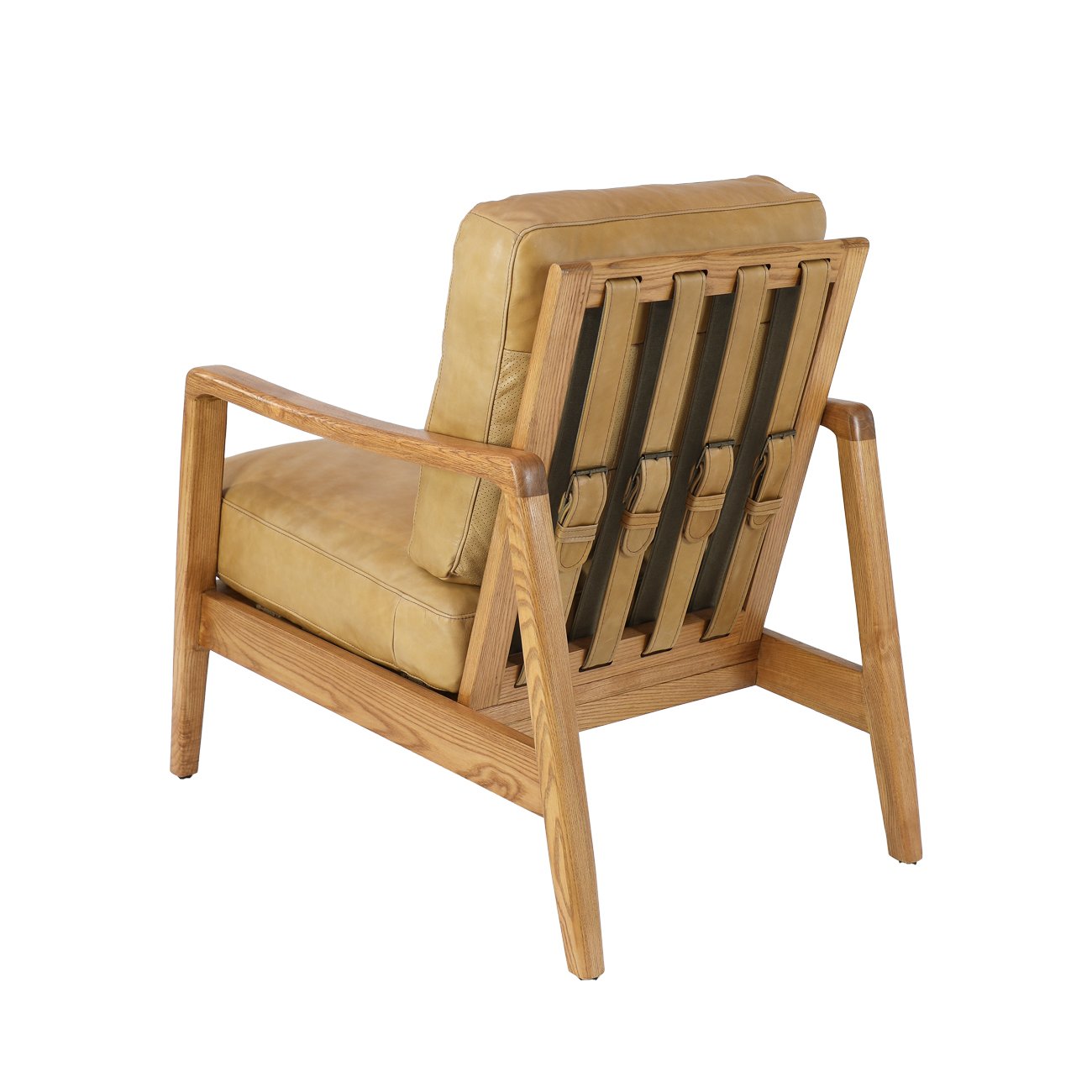 Reid Armchair - Tan Leather