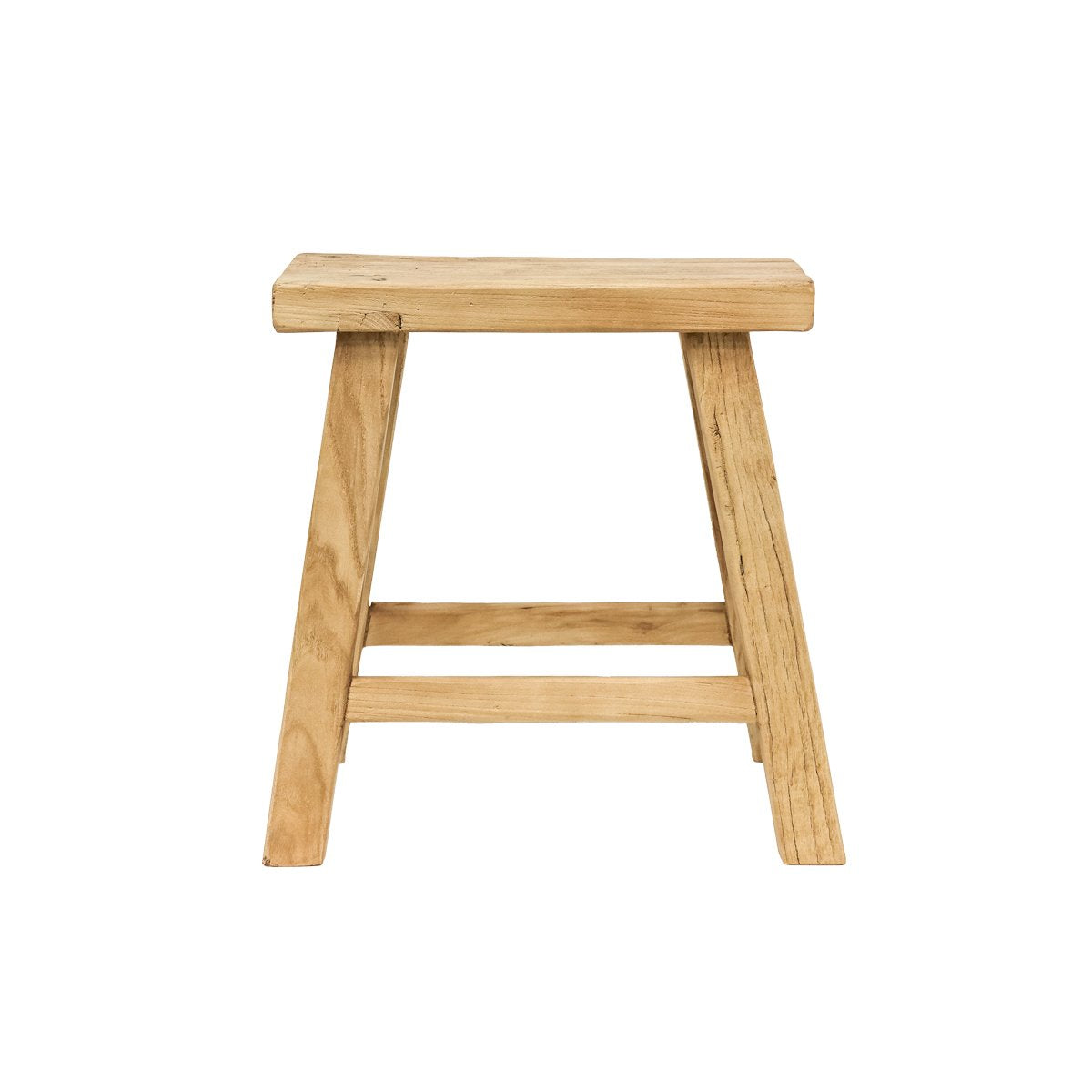 Parq Rectangle Stool - Natural