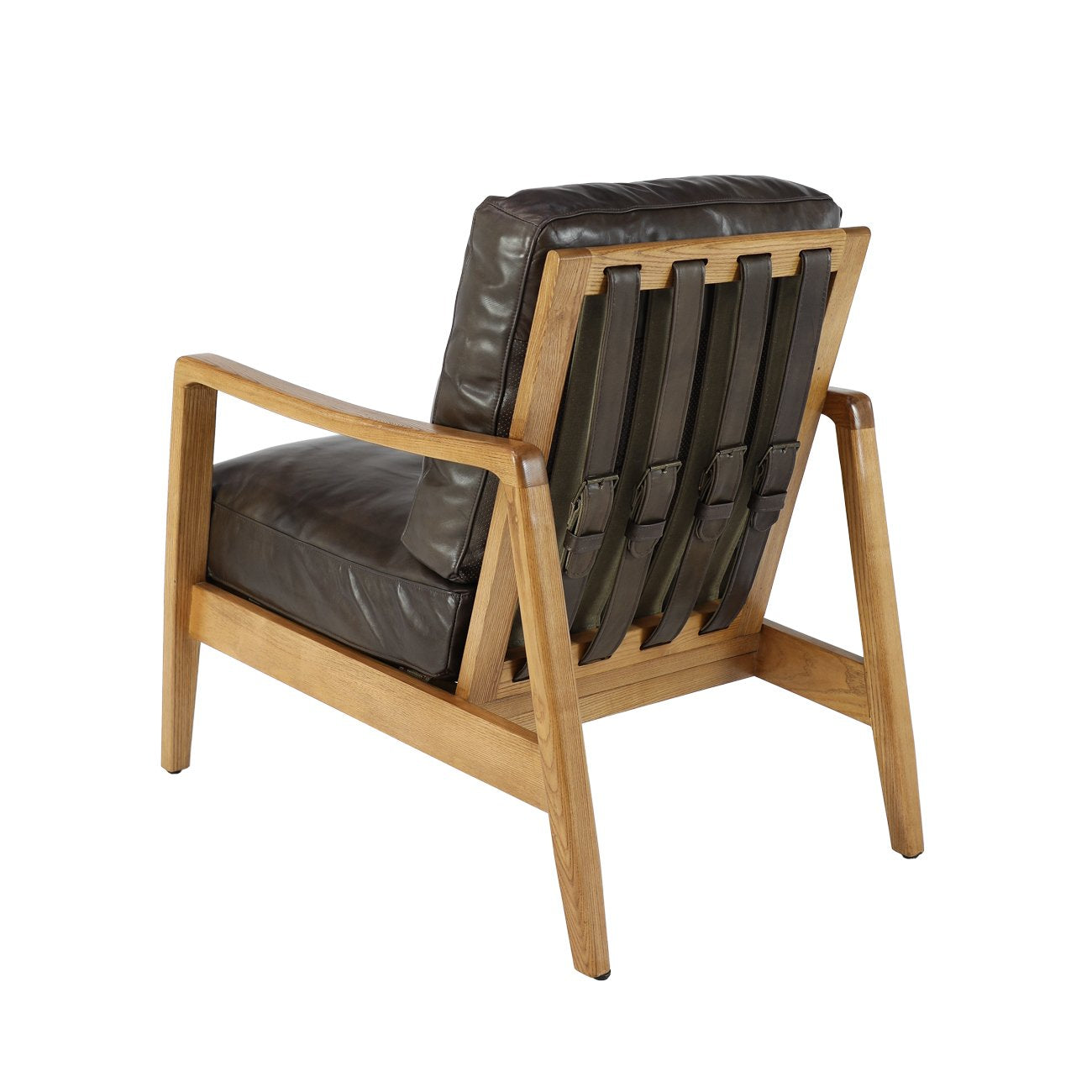 Reid Armchair - Brown Leather