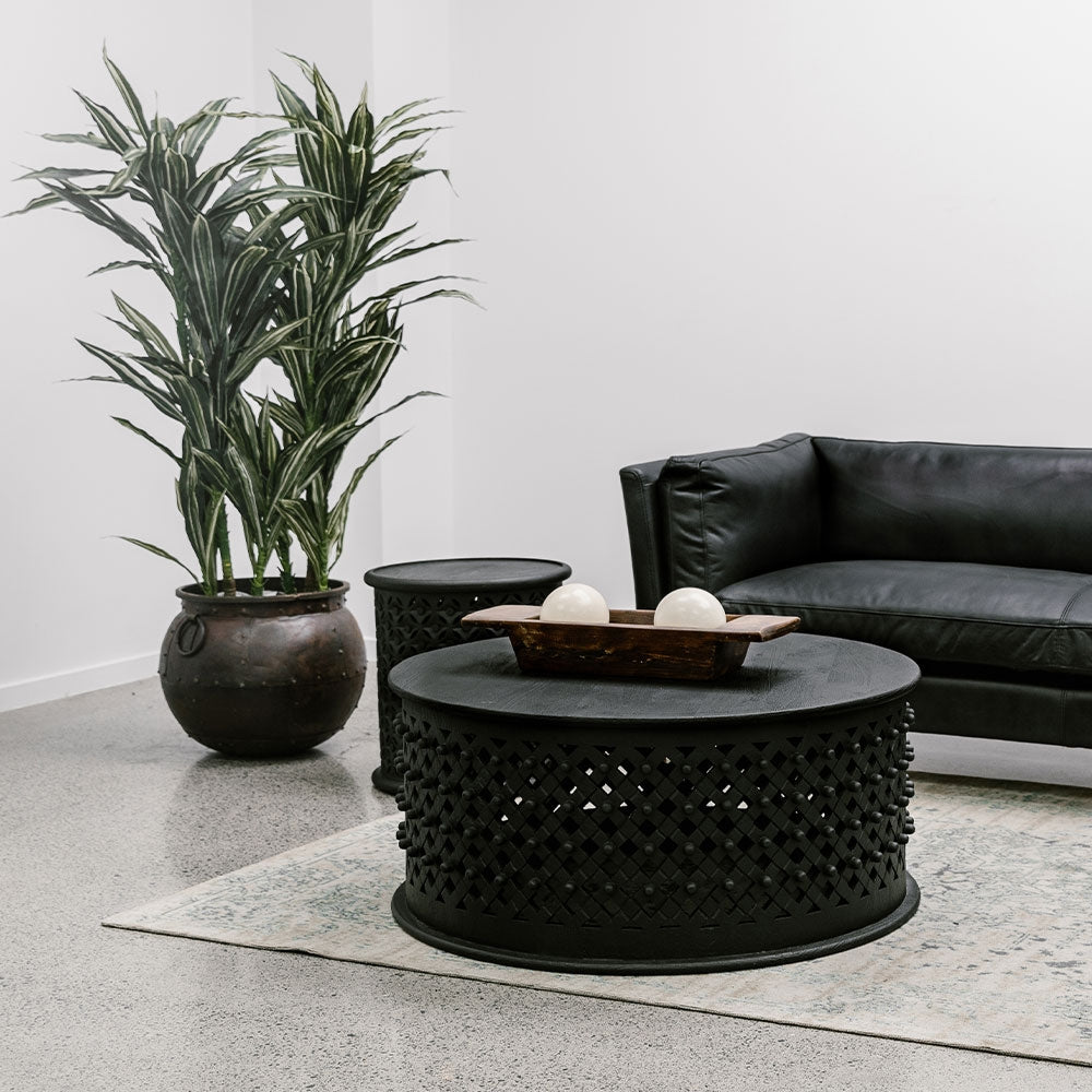 Sahar Round Iron Planter - Large