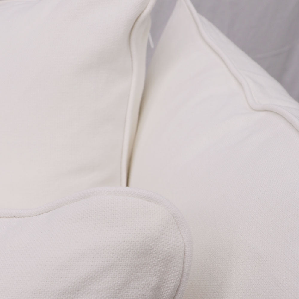 Keely Slipcover Armchair - White