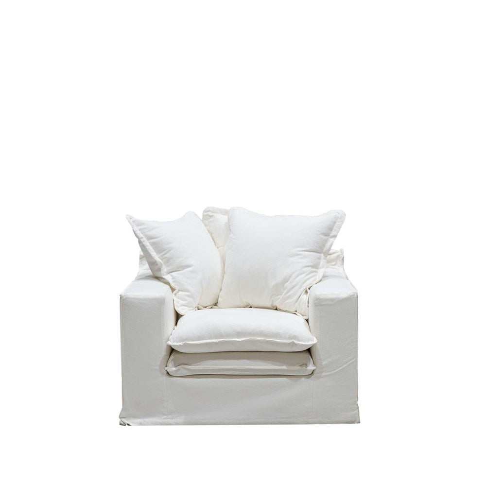 Keely Armchair - White Cover Set Only