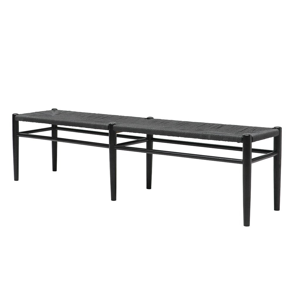 Joffre Bench - 180cm - Black