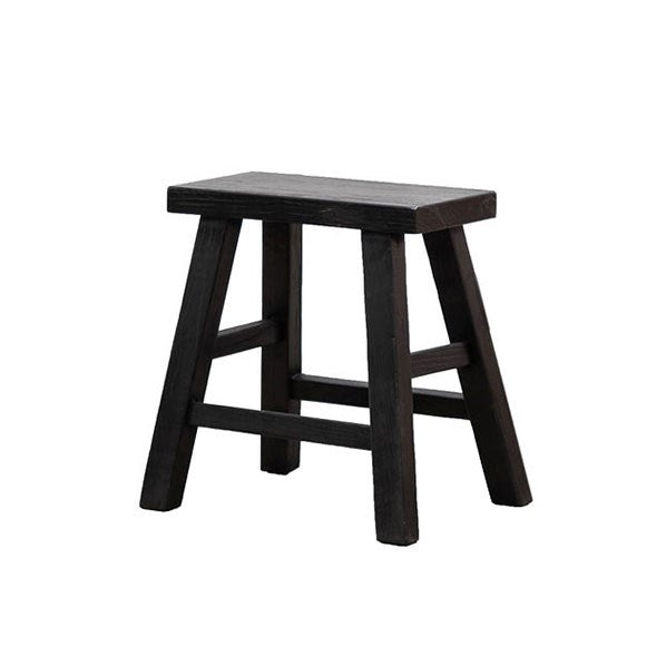 Parq Rectangle Stool - Black