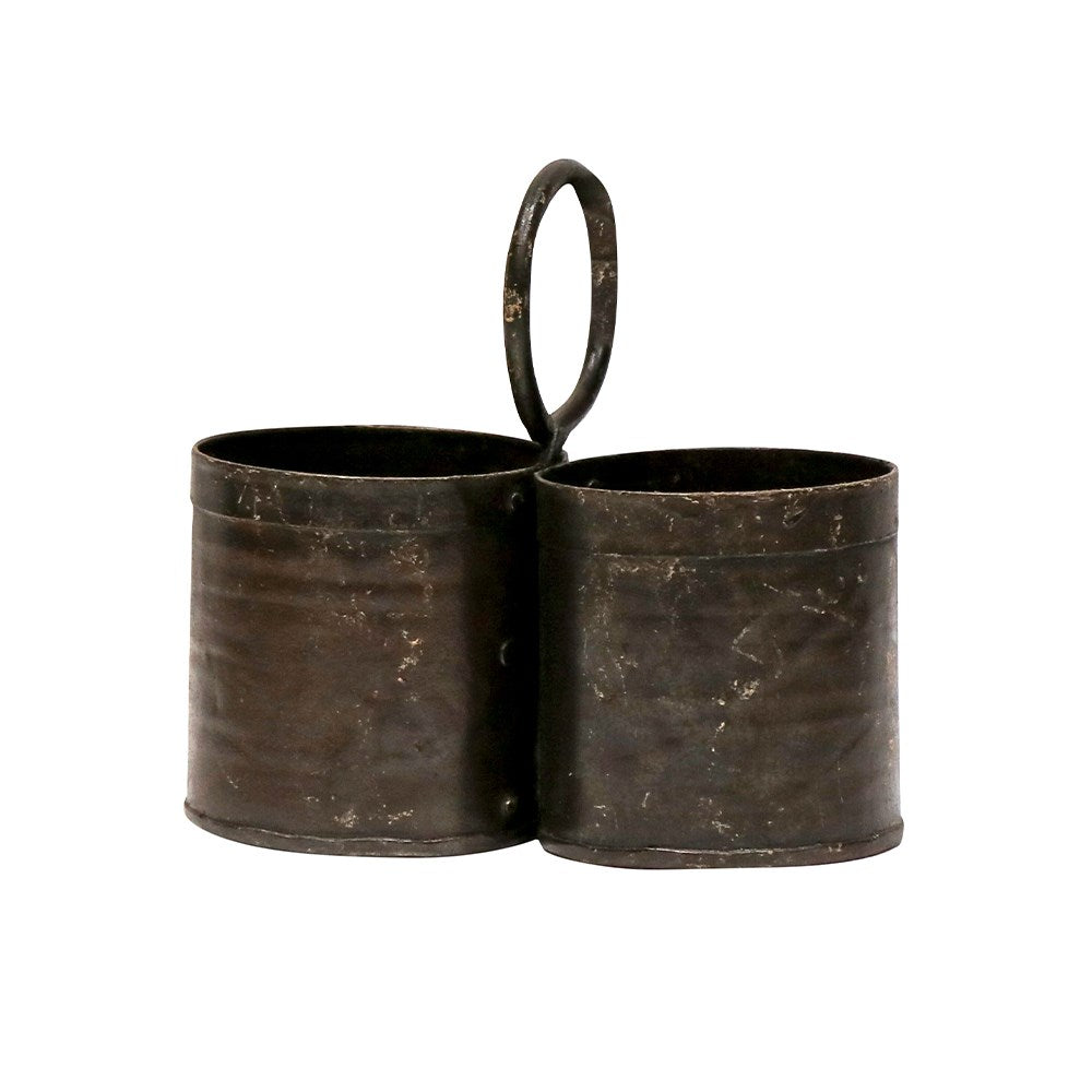Metal Herb Holder - Double