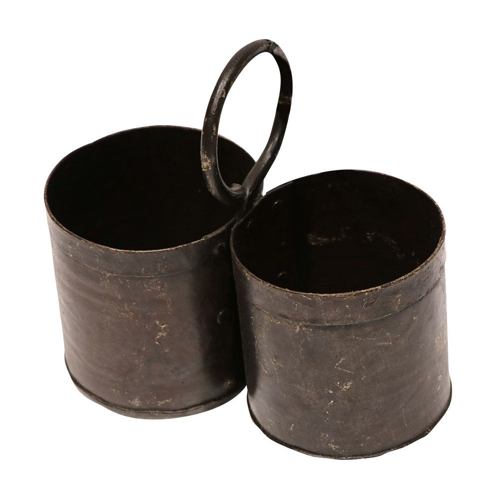 Metal Herb Holder - Double