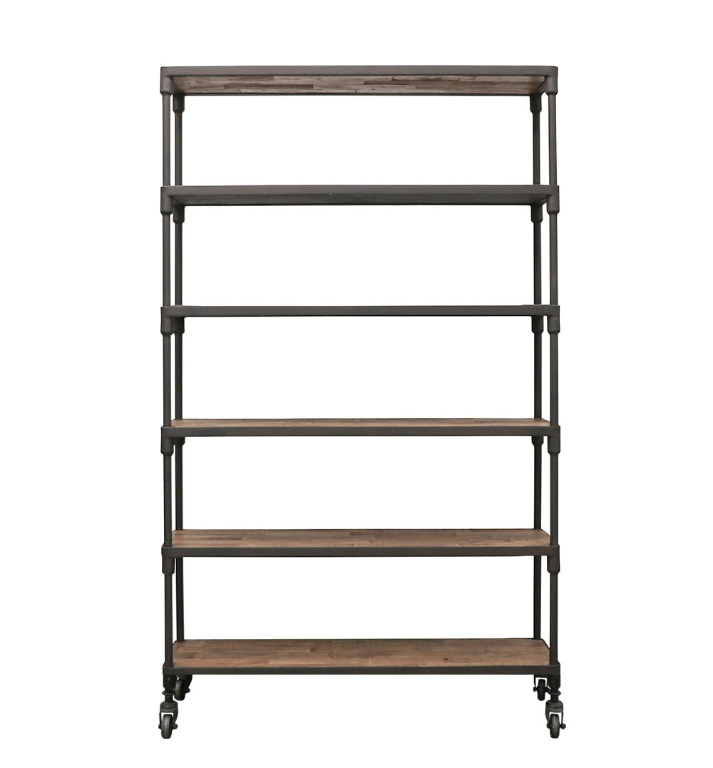 Industrial Metal Bookshelf - Medium