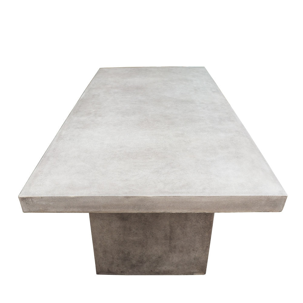 Palma Outdoor Concrete Table - 200cm - Grey