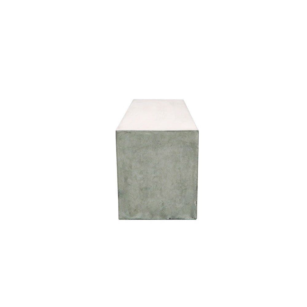 Palma Concrete Bench - 160cm - Grey