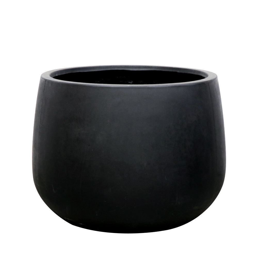 Ahuriri Black Planter - Large