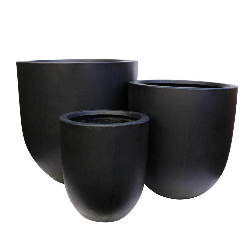 Mohaka Black Planter - Medium