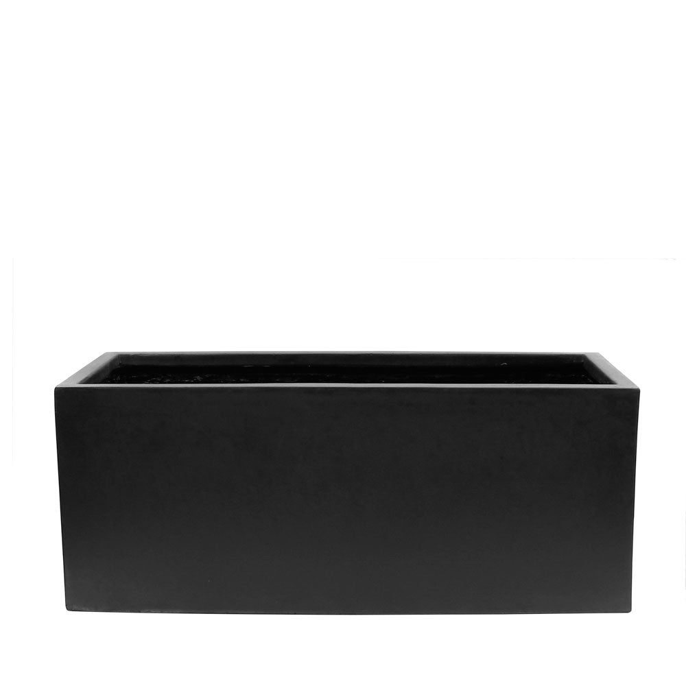 Waihou Black Planter - Medium