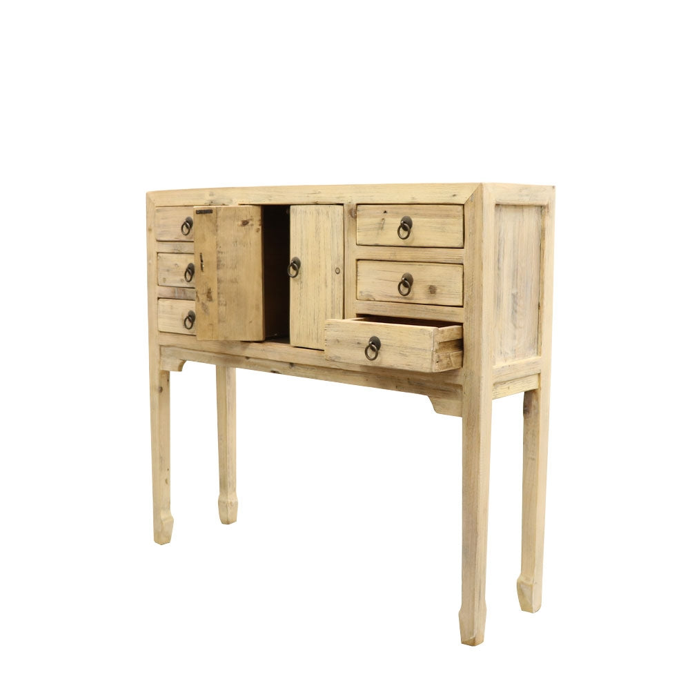 Oriental Console - Petite, Natural Finish