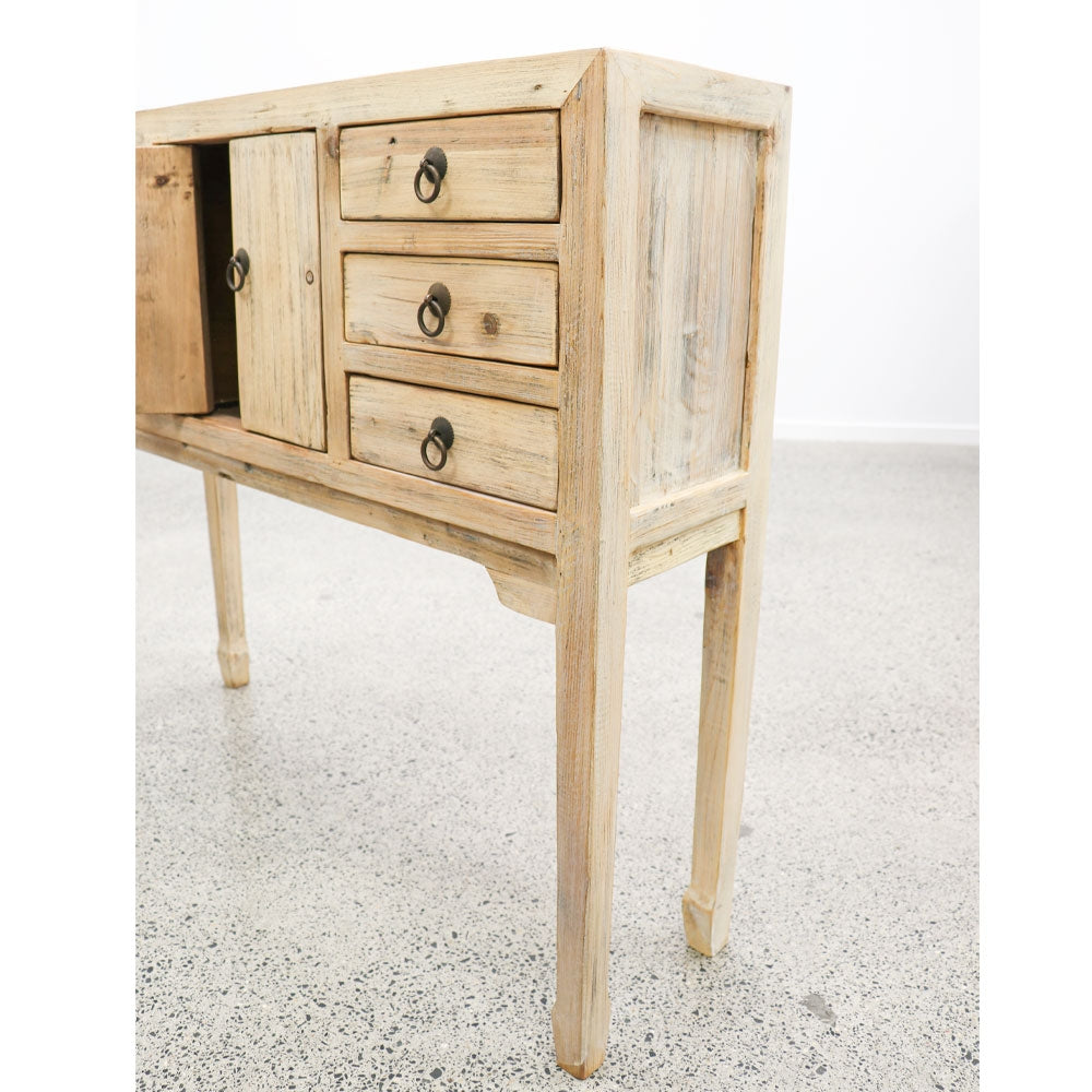 Oriental Console - Petite, Natural Finish
