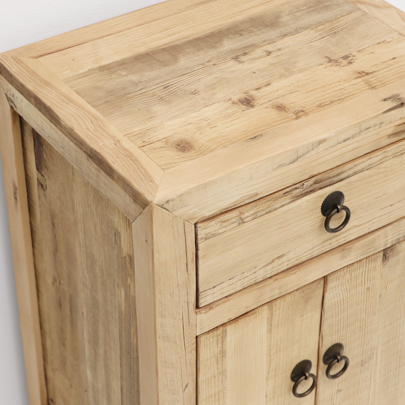 Oriental Bedside - Natural Finish