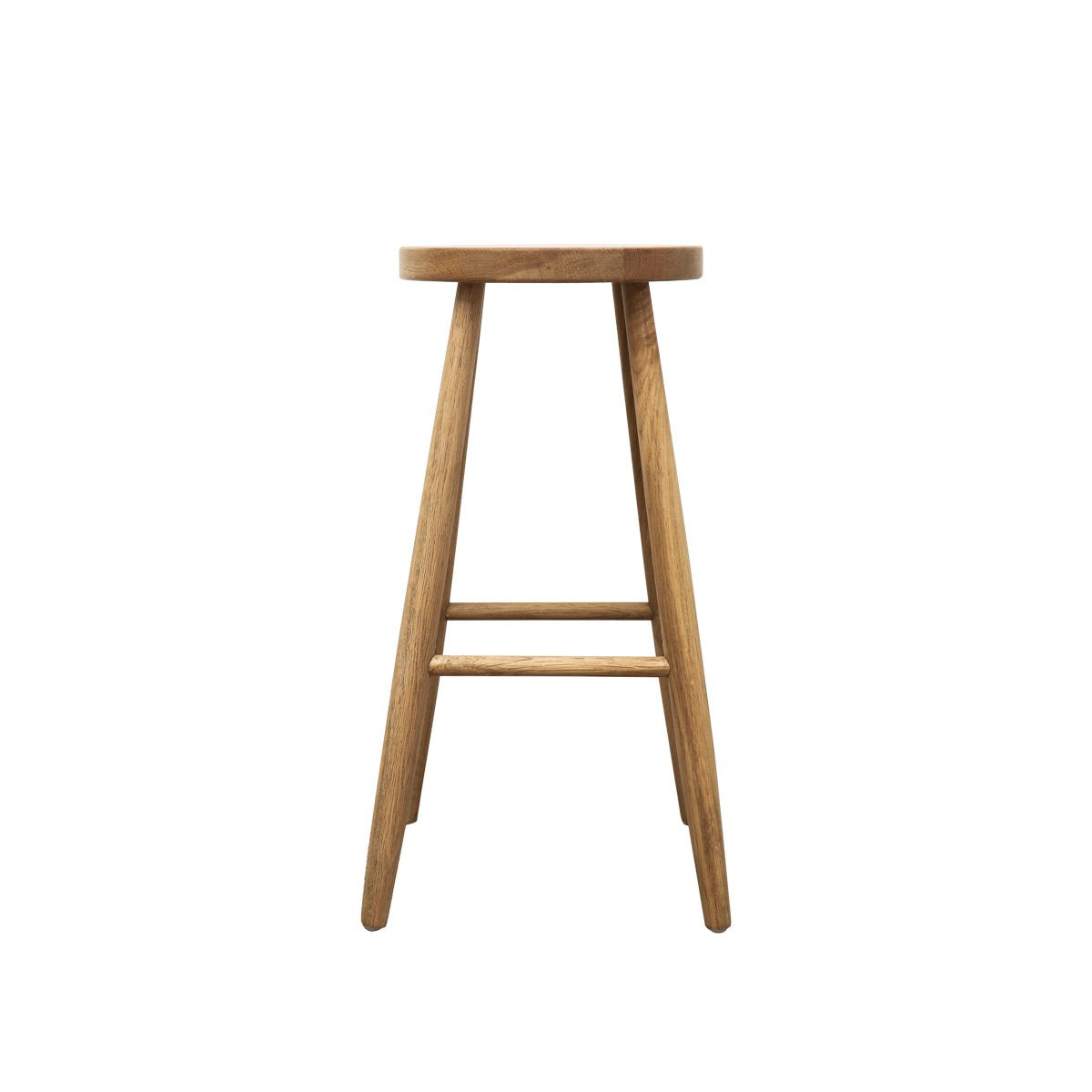 Vaasa Oak Barstool - 65cm - Natural