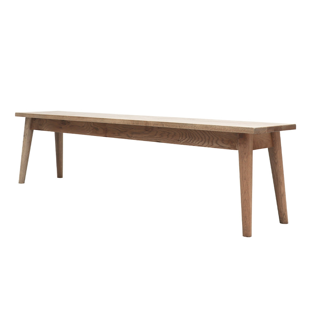 Vaasa Oak Bench - 185cm - Natural