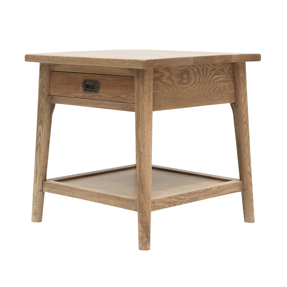 Vaasa Oak Bedside Table
