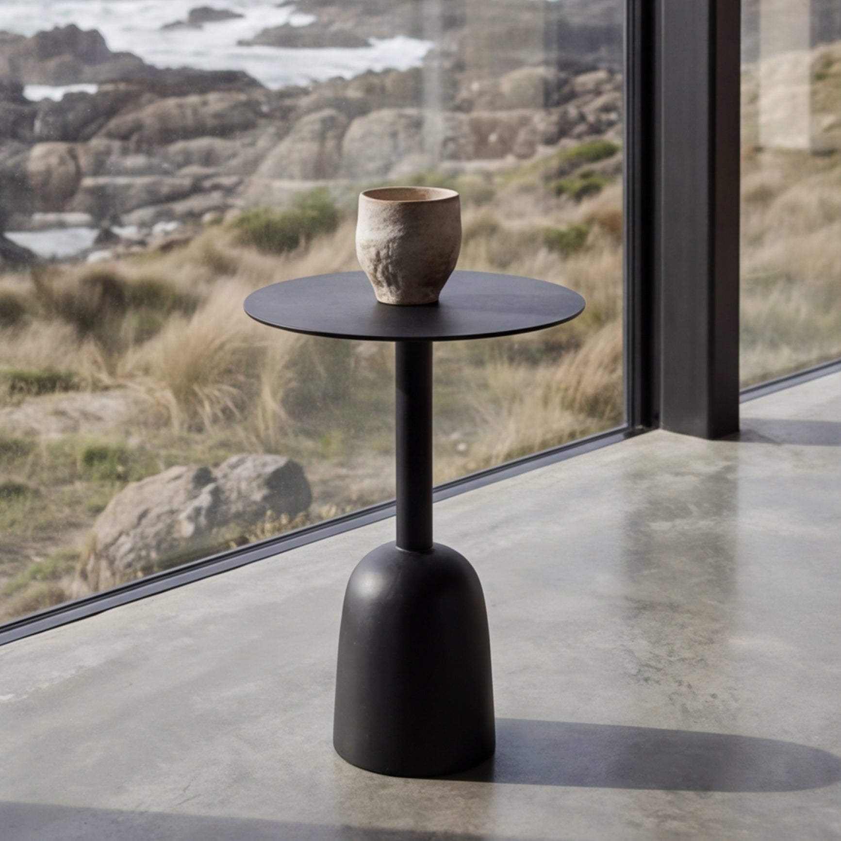 Kawhia Pedestal Side Table