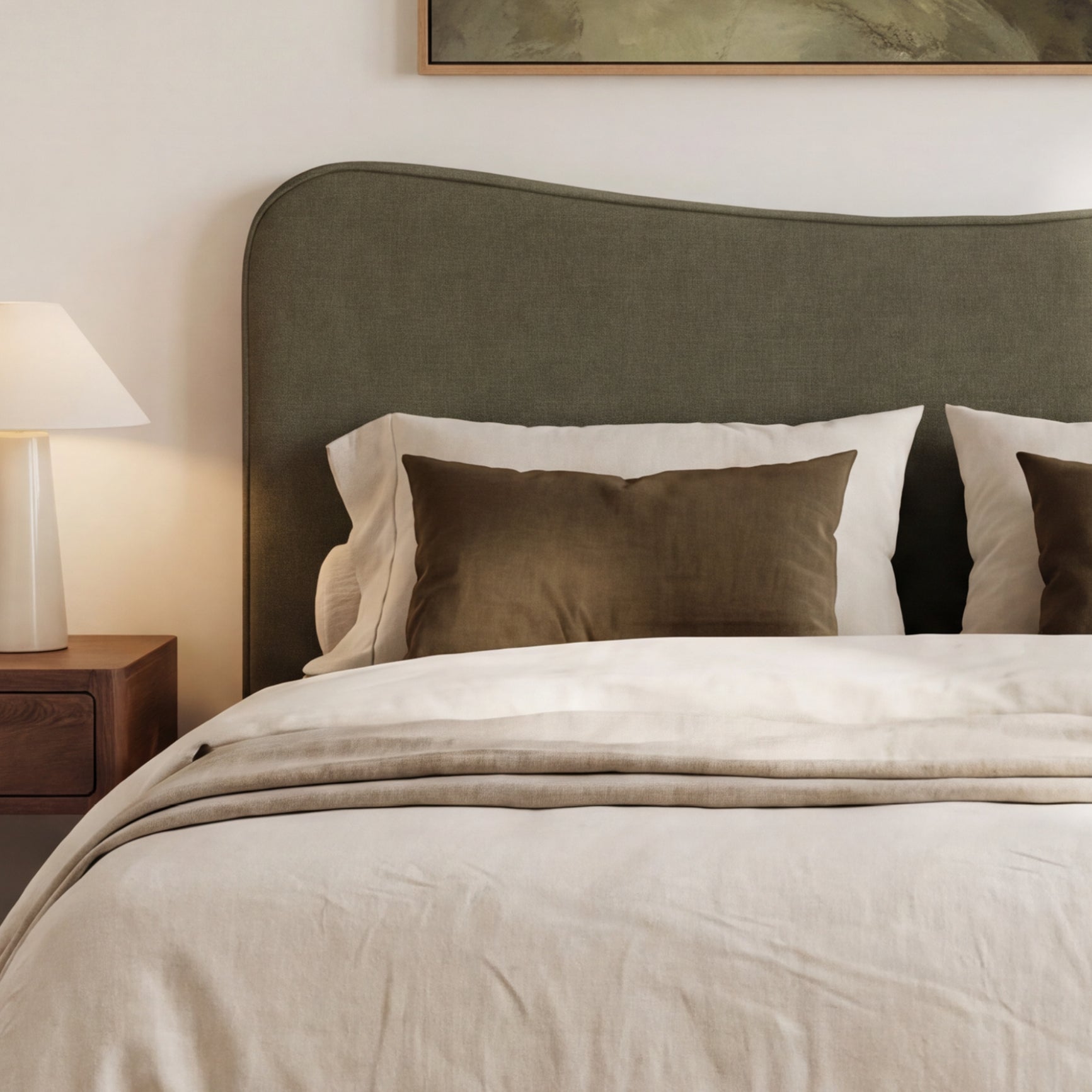 Harper Headboard Large/Super King - Herb