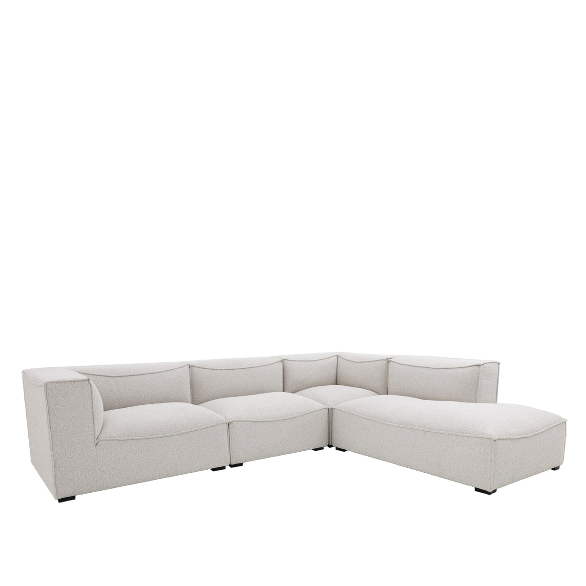 Madison Modular Sofa RH Chaise - Alabaster
